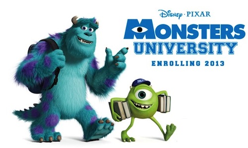 A Monsters University második posztere