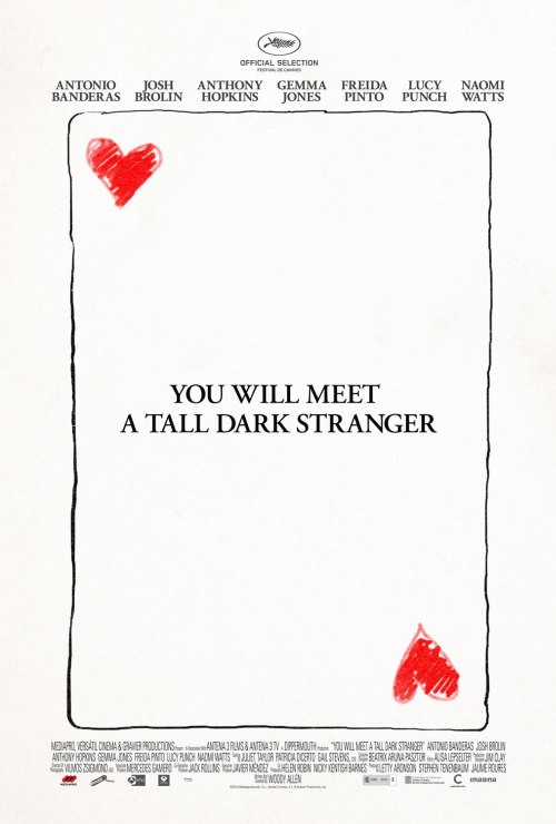 Posztert kapott a You Will Meet A Tall Dark Stranger