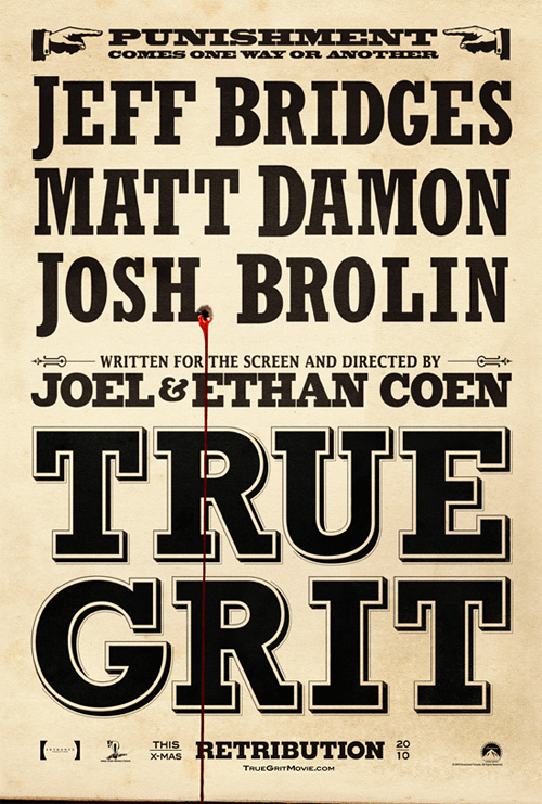 True Grit posztere