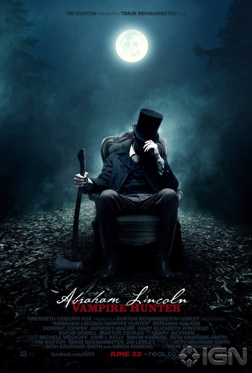 Abraham Lincoln: Vampire Hunter első poszterei