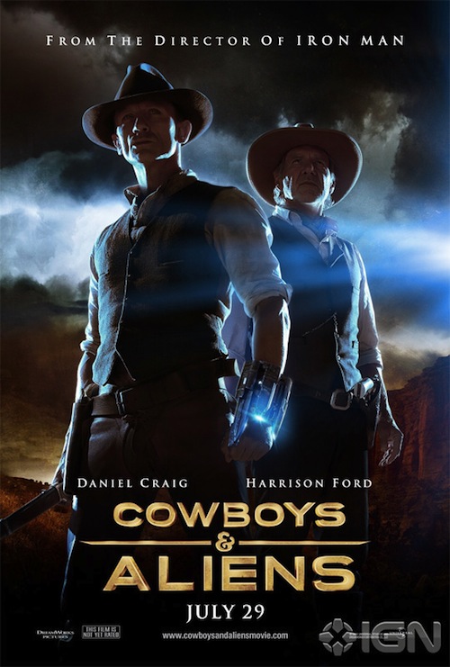 Cowboys and Aliens posztere