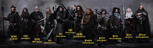 Dwarves from the Hobbit