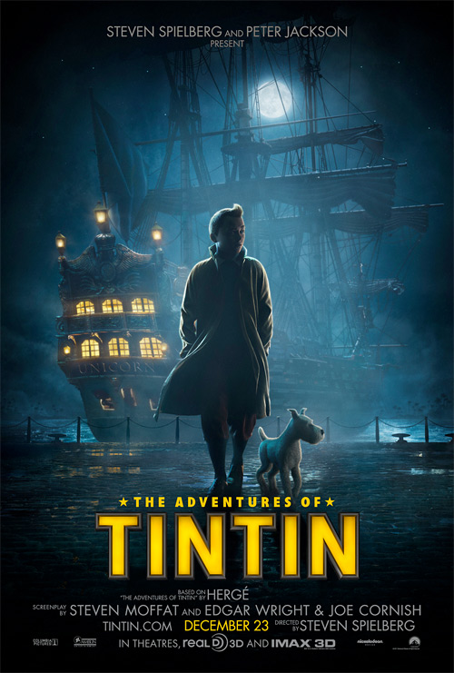 Tintin poszterei