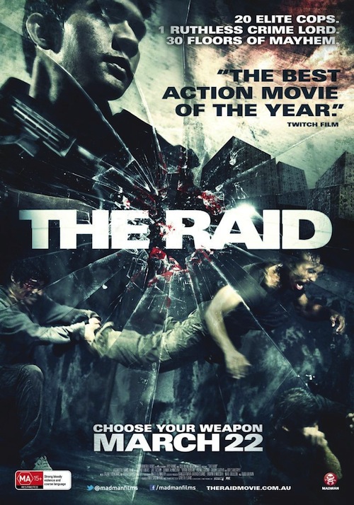 The Raid poszterek