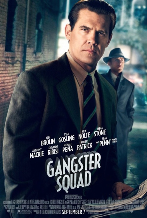 Gangster Squad karakterposzterek