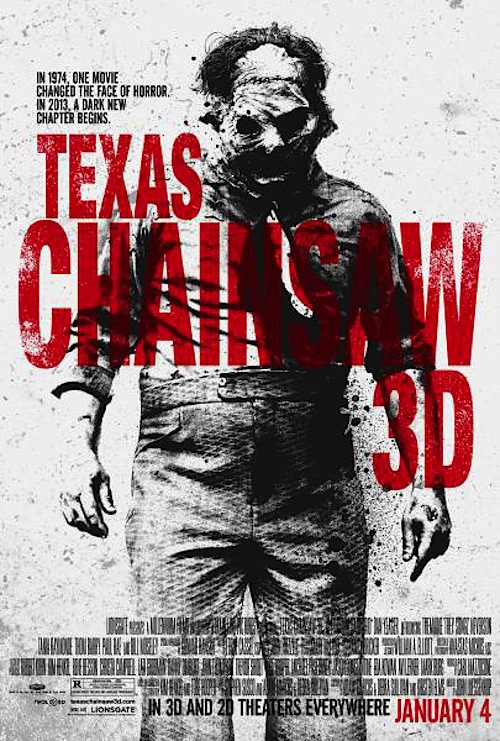 Texas Chainsaw 3d Posztere nY-ban