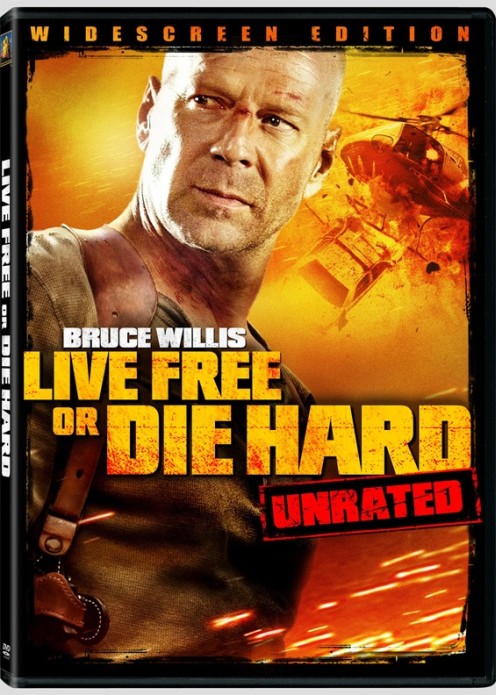 Live Free or Die Hard unrated dvd cover