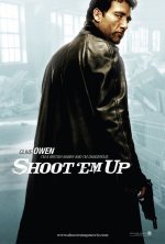 Shoot 'em up poster: Clive Owen