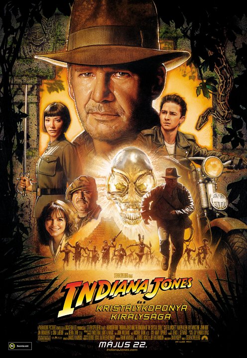 Indiana Jones magyar poszter