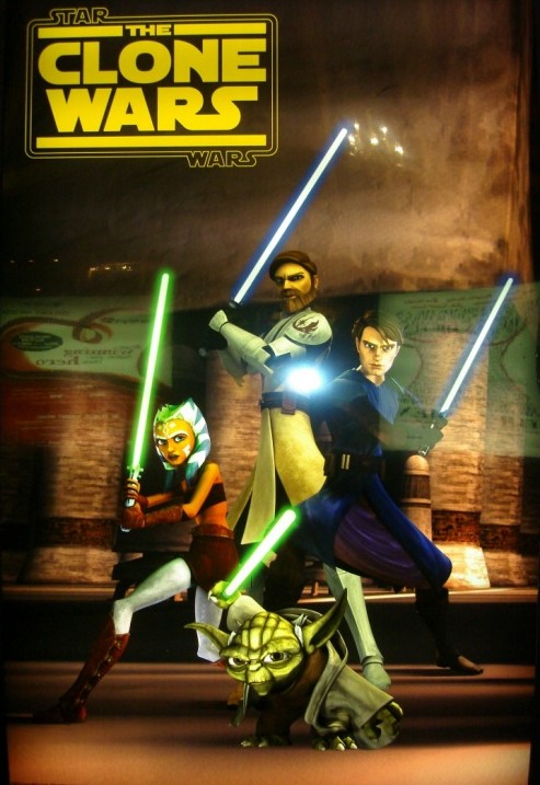 Star Wars new Clone Wars poszter