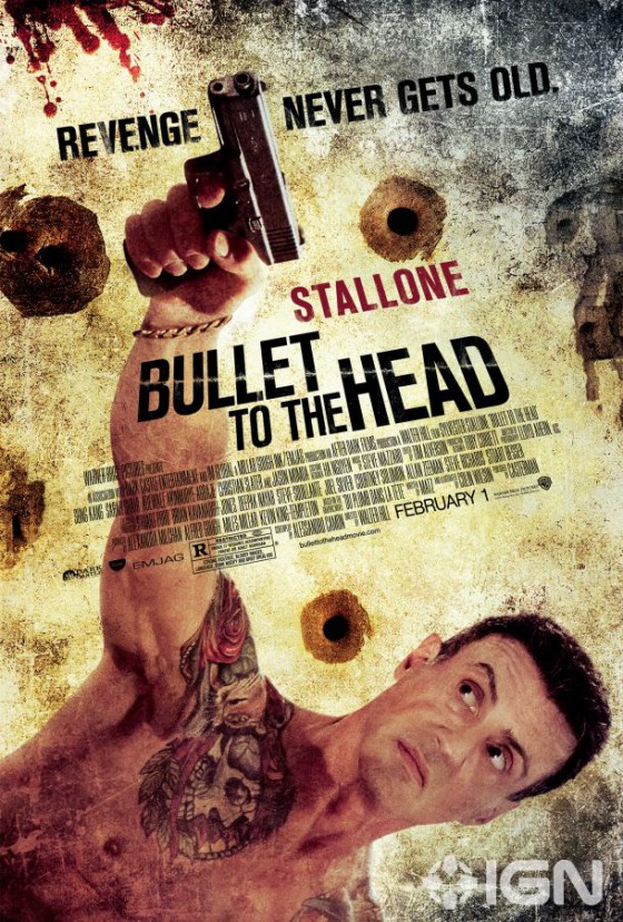 A Bullet To The Head posztere