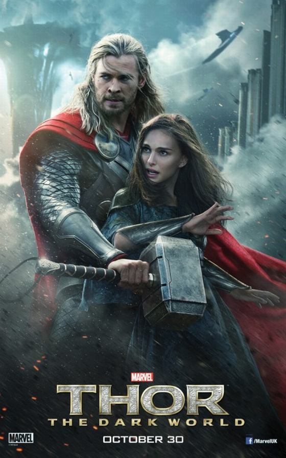 Thor Dark Worldben Natalie Portman harci dísszel