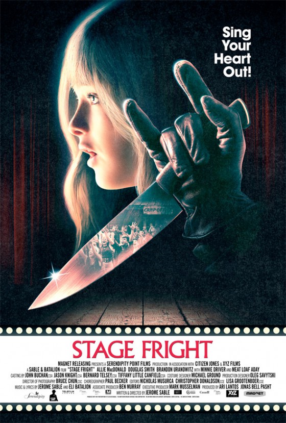 Stage fright poster