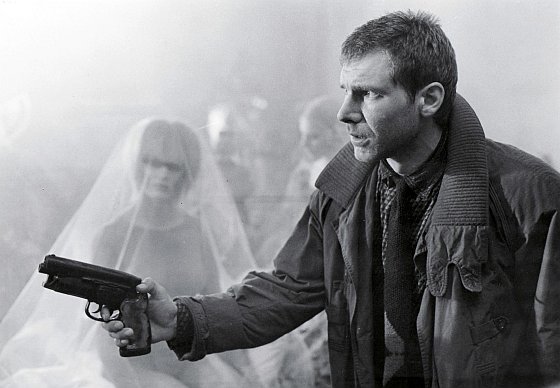 Harrison Ford as Deckard in Blade Runner