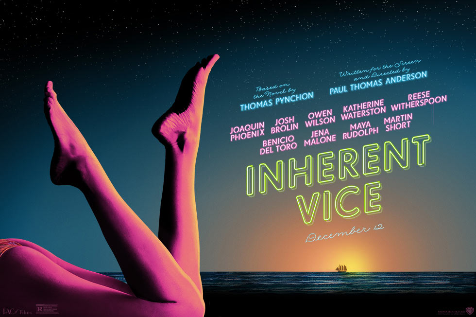 Inherent Vice trailerhez készített poszter