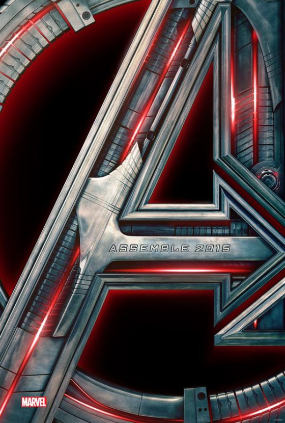 az Avengers: Age of Ultron teaser posztere egy nagy A betű