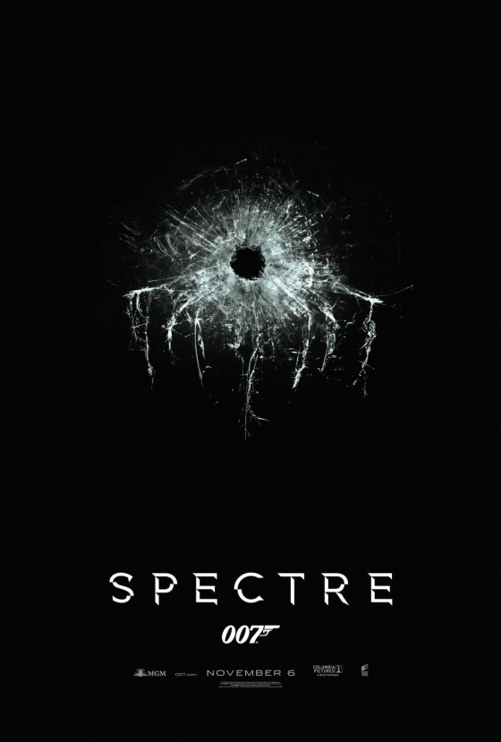 A SPectre átlőtt üvegű posztere