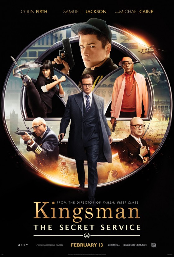 A Kingsman új, Bond paródiás posztere